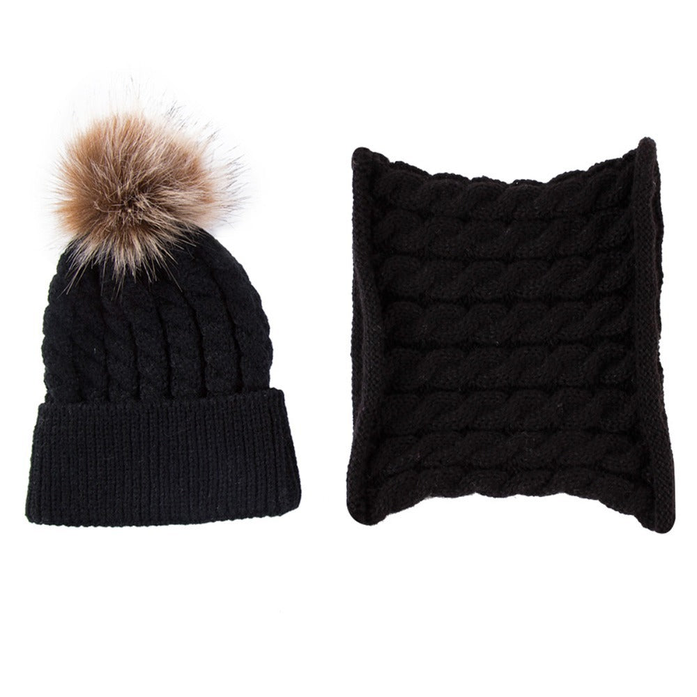 Oluuu. Baby Winter Mütze und Schal Set