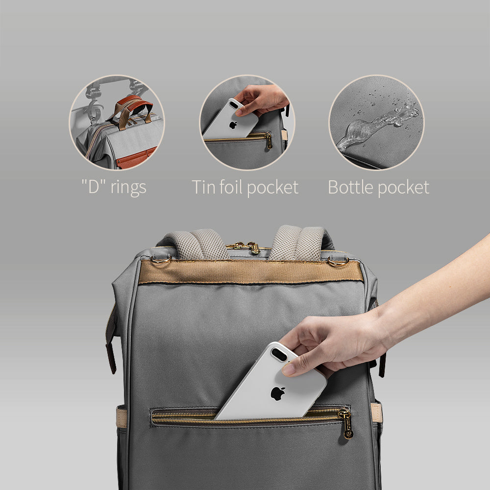 Oluuu. Multifunktionale, geräumige Ausgehtasche für Mütter