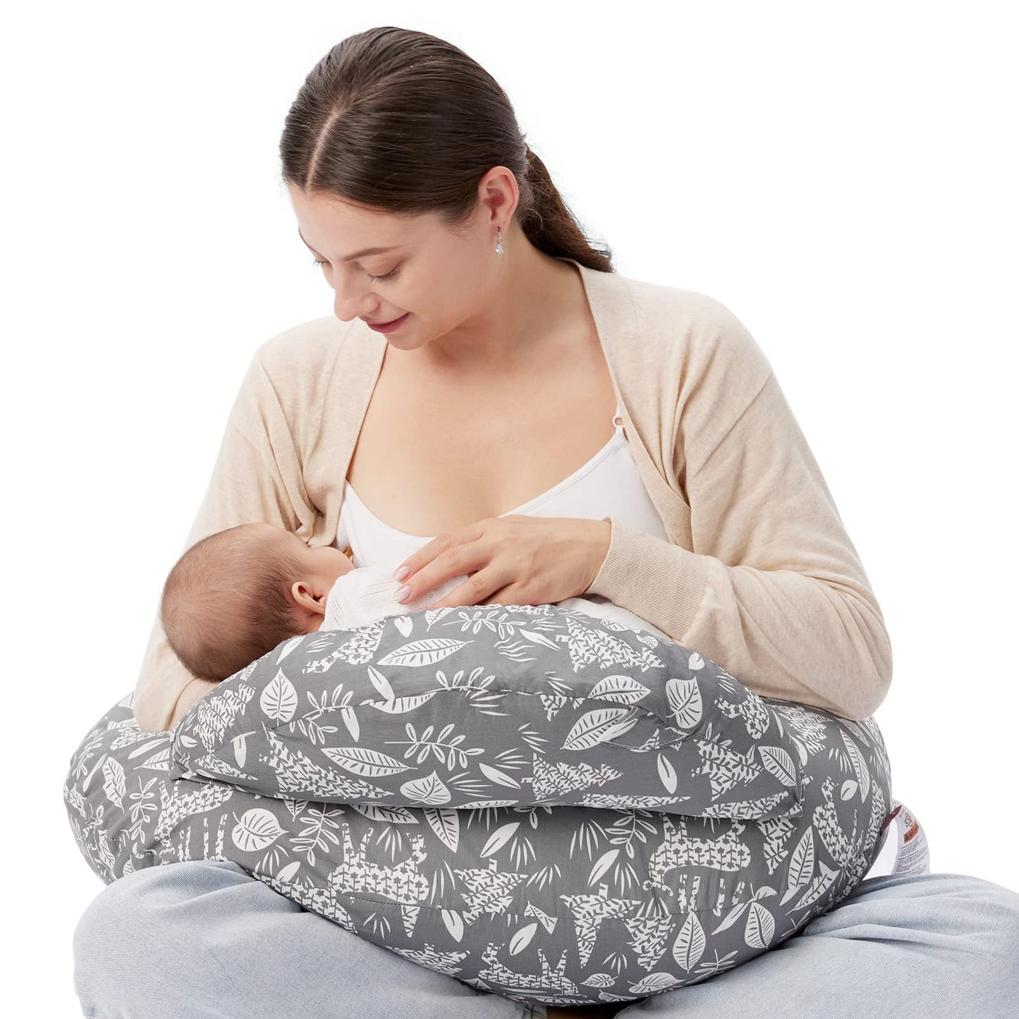 Oluuu. Multifunktionales Stillkissen für Babys – Abnehmbar und Vielseitig