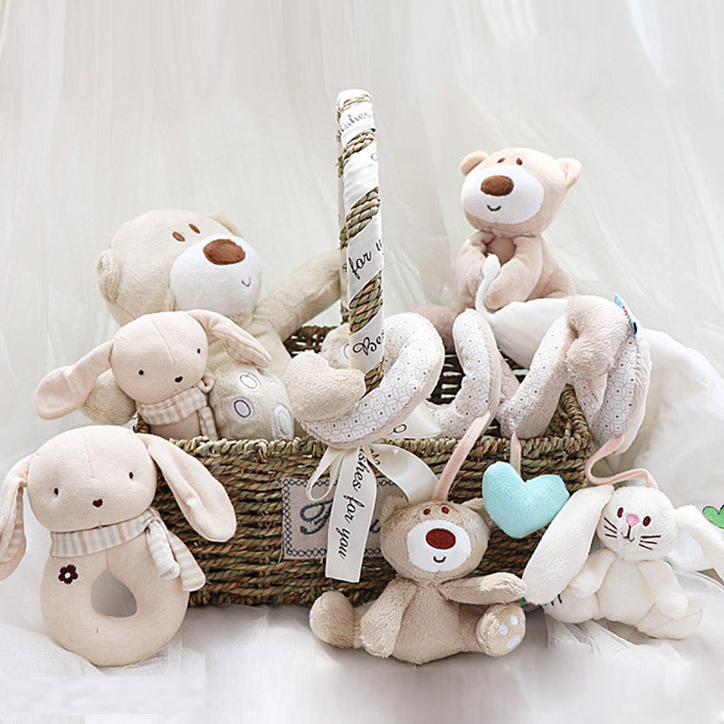 Oluuu. Neugeborenen Baby Spielzeug Set aus Buntbaumwolle – Geschenkbox