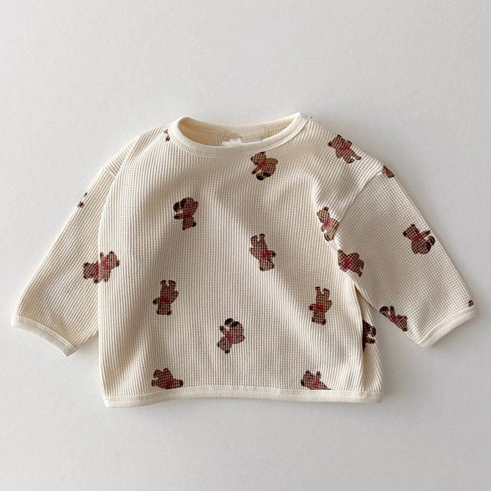 Oluuu. Kinder Western-Style Cartoon T-Shirt für Baby Jungen