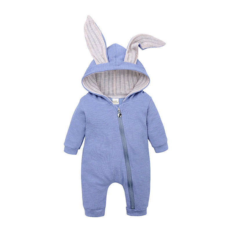 Oluuu. Baby Romper mit Hasenohren
