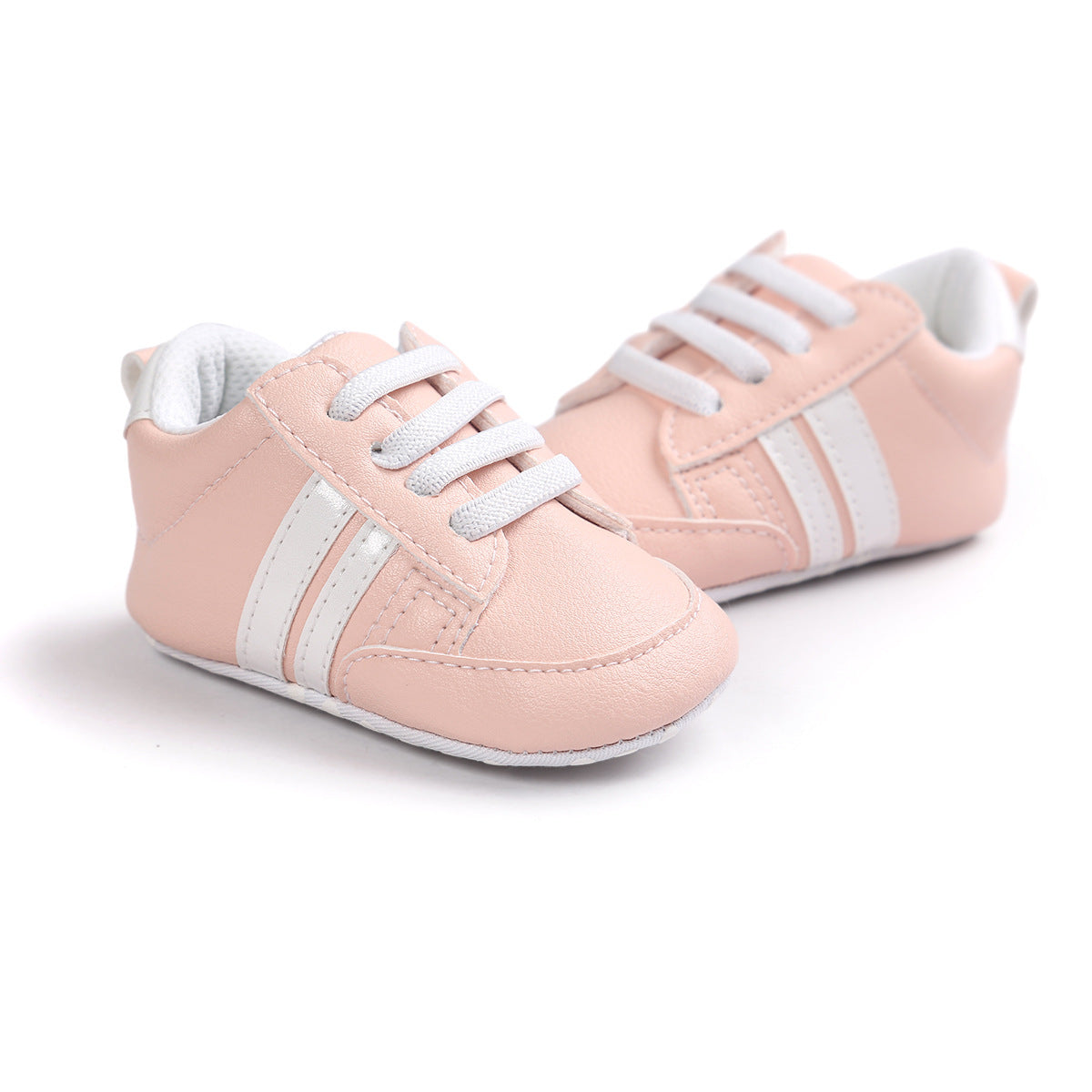 Oluuu. Baby Jungen & Mädchen Mokassins – Weiche, rutschfeste PU-Leder-Sneaker für Neugeborene