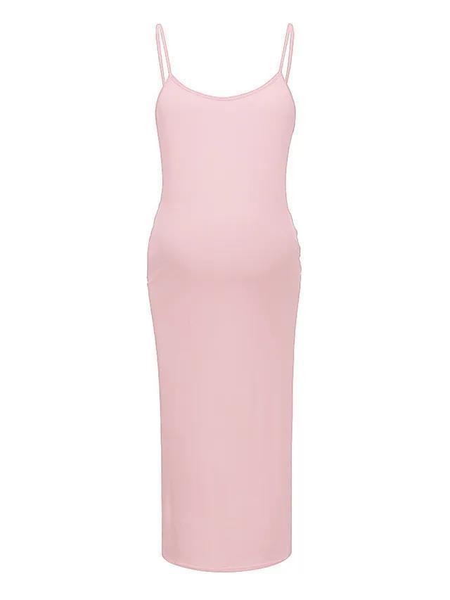 Oluuu. Bequemes, Lockeres Fashion-Kleid für Schwangere mit Trägern