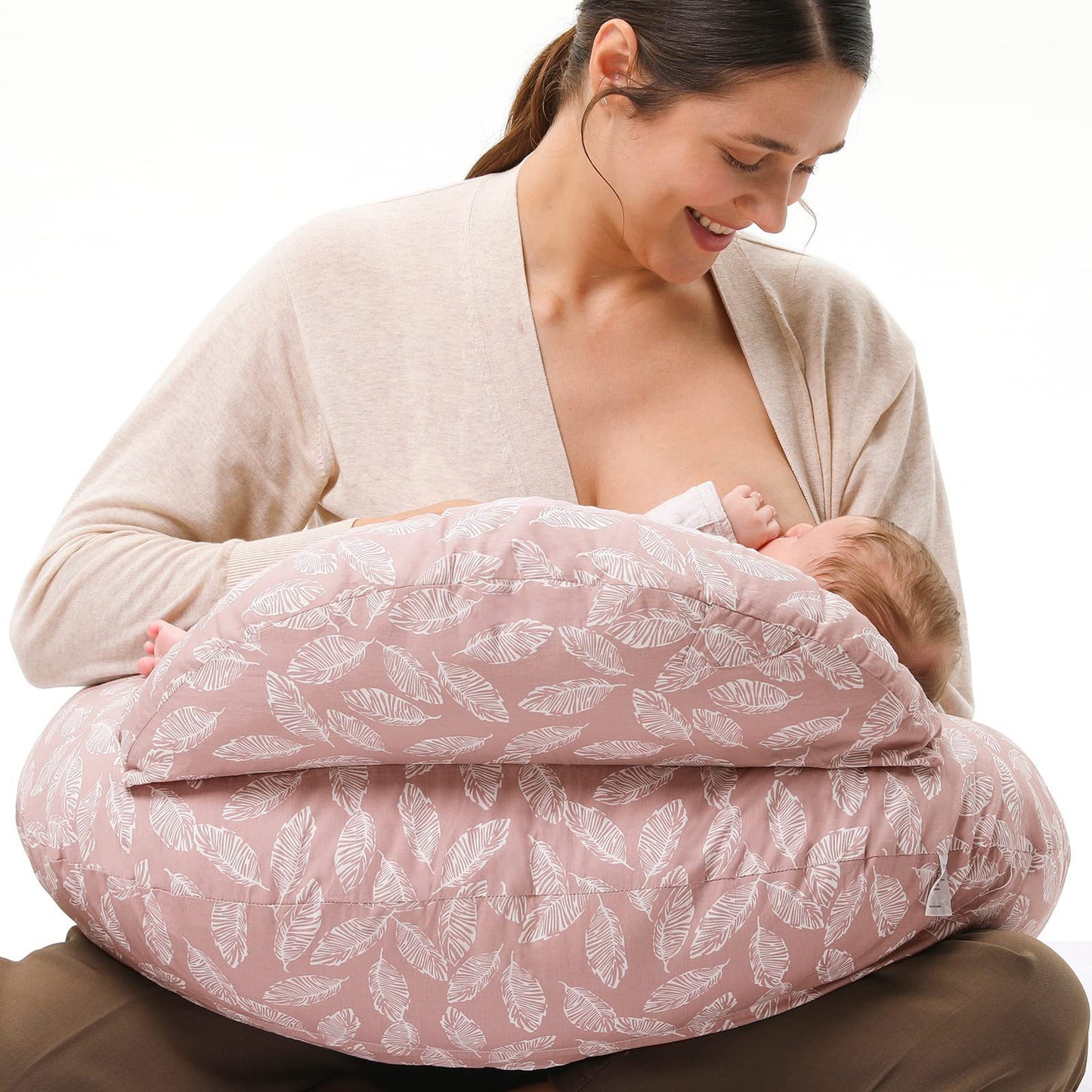 Oluuu. Multifunktionales Stillkissen für Babys – Abnehmbar und Vielseitig