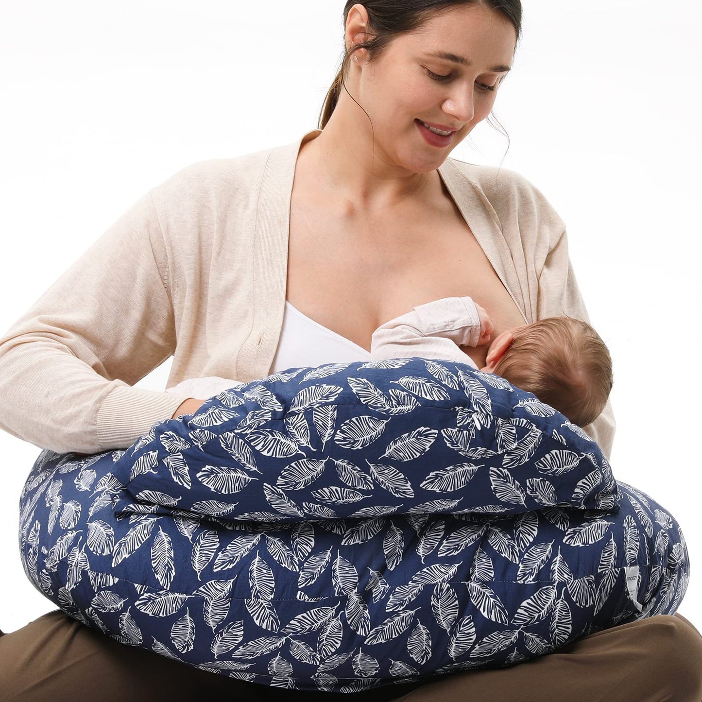 Oluuu. Multifunktionales Stillkissen für Babys – Abnehmbar und Vielseitig