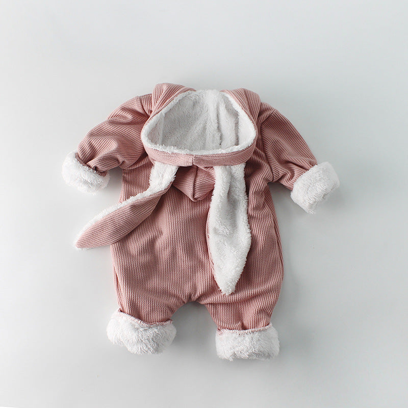 Oluuu. Plüsch-Baby-Overall – Langärmeliger Strampler für kuschelige Momente