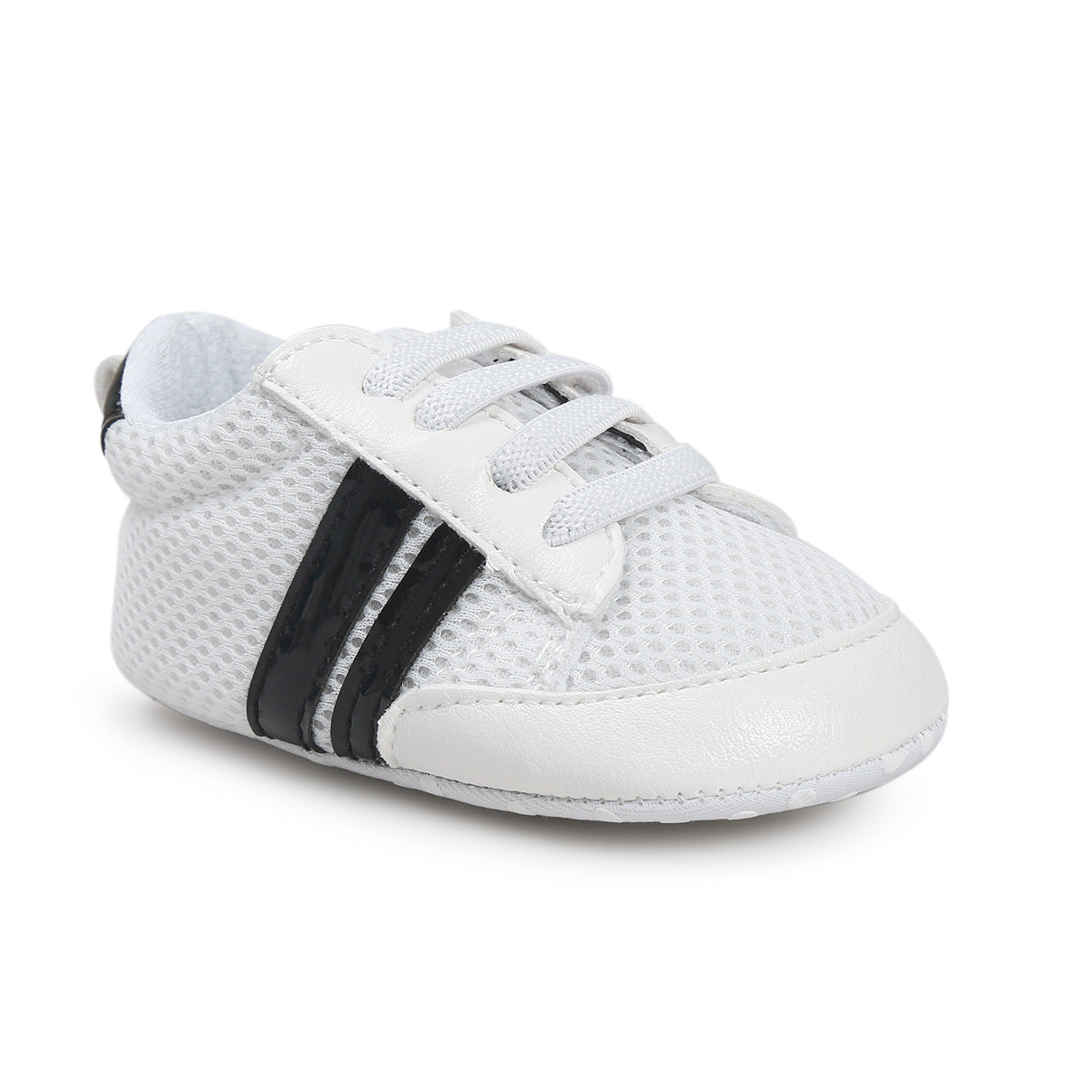 Oluuu. Baby Jungen & Mädchen Mokassins – Weiche, rutschfeste PU-Leder-Sneaker für Neugeborene