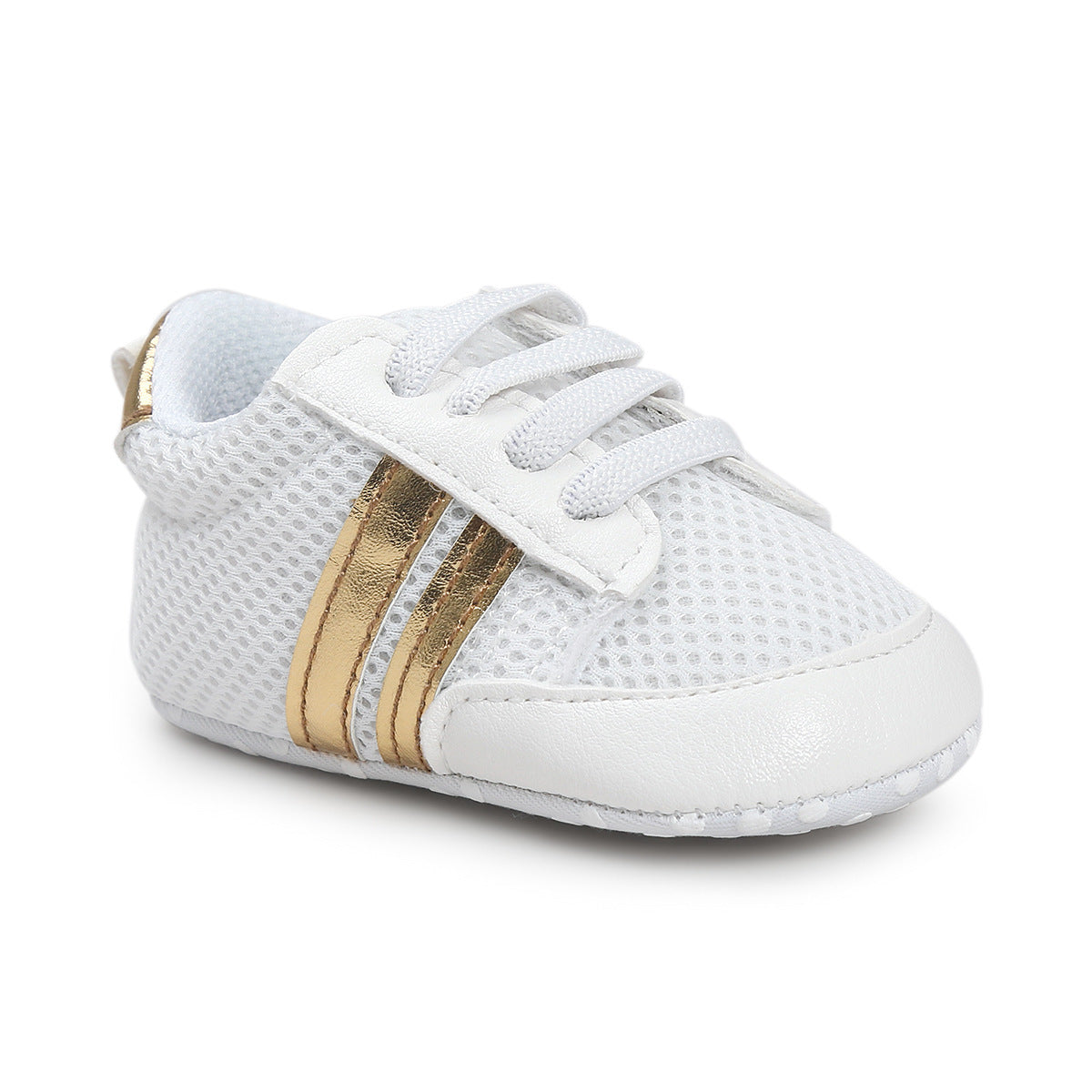 Oluuu. Baby Jungen & Mädchen Mokassins – Weiche, rutschfeste PU-Leder-Sneaker für Neugeborene