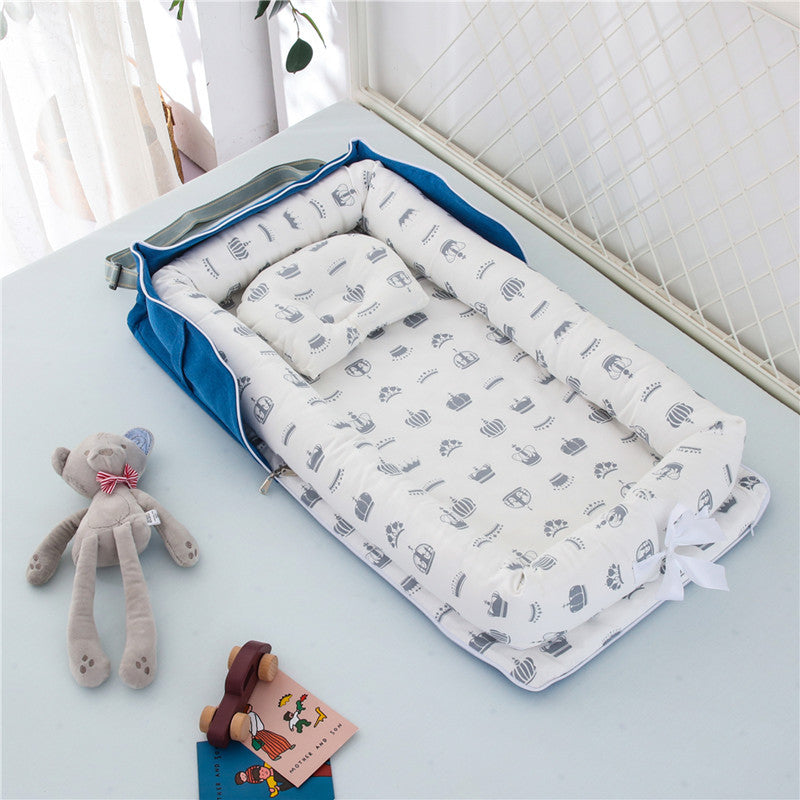 Oluuu. Praktisches Babybett – Faltbar und aus Baumwolle für Ihr Neugeborenes