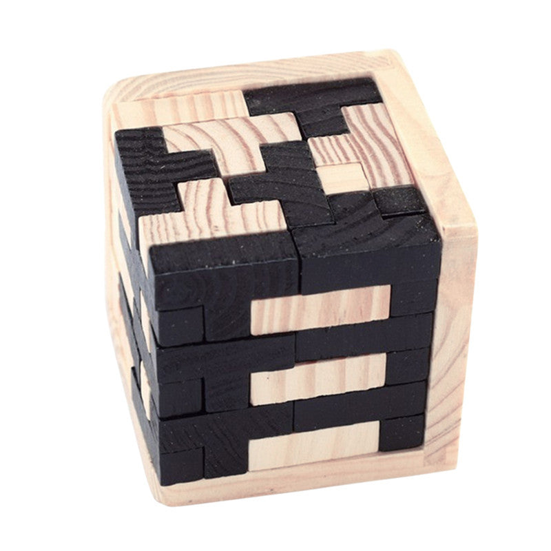 Oluuu. Kreatives 3D Puzzle – Luban Holzspielzeug, Interaktive Lernpuzzles für die frühe Bildung