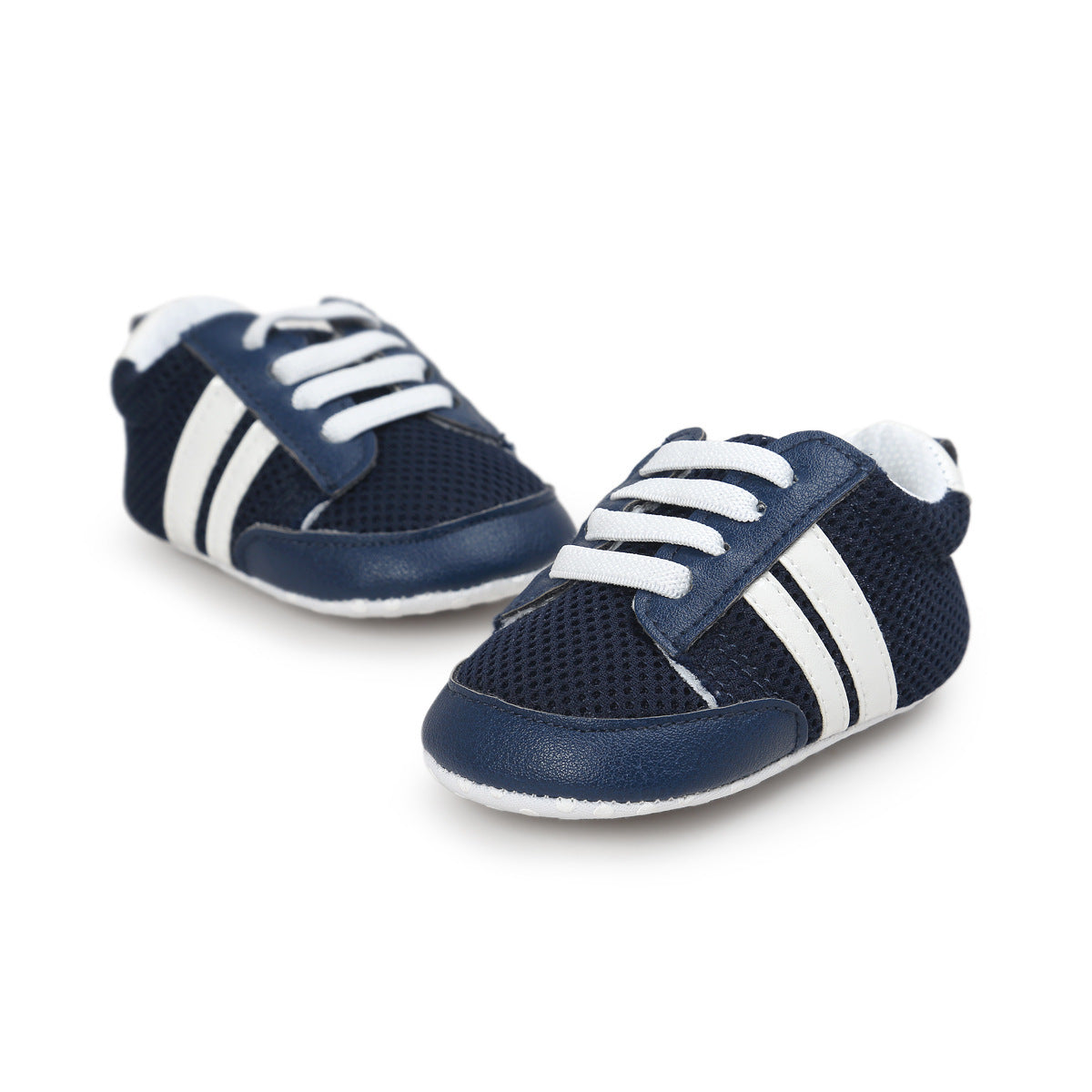 Oluuu. Baby Jungen & Mädchen Mokassins – Weiche, rutschfeste PU-Leder-Sneaker für Neugeborene