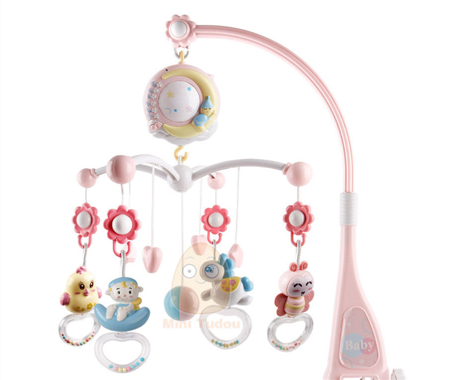 Oluuu. Multifunktionales Baby-Mobile – Musik, Drehfunktion & Lichtprojektion für Neugeborene