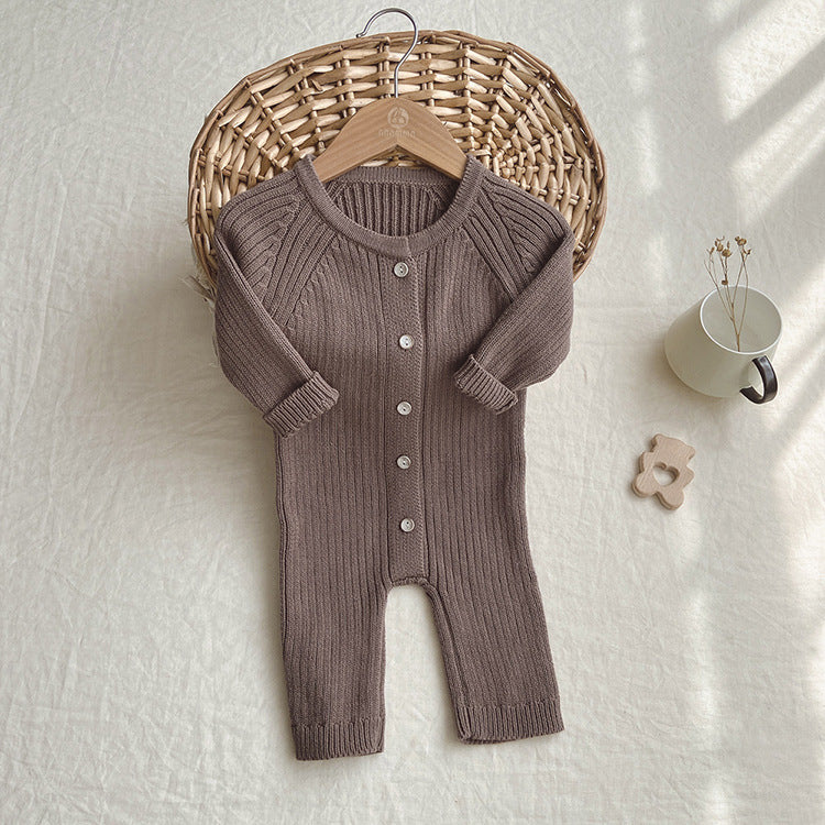 Oluuu. Baby Strickpullover – Langer Einteiler aus Strick