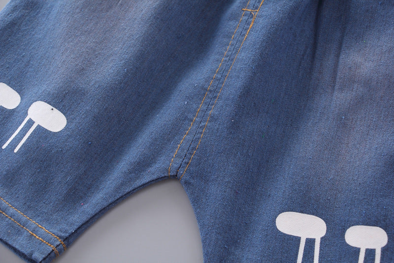 Oluuu. Baby Jungen Sommerbekleidung – Süßes Kurzarm-Shirt für Kinder