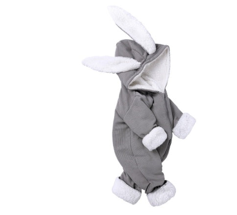 Oluuu. Plüsch-Baby-Overall – Langärmeliger Strampler für kuschelige Momente