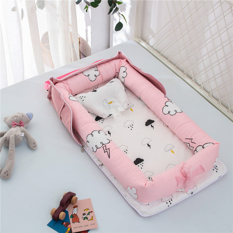 Oluuu. Praktisches Babybett – Faltbar und aus Baumwolle für Ihr Neugeborenes