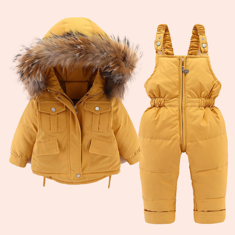 Oluuu. Baby Baumwoll-Set: Zweiteiliges Outfit für Jungen und Mädchen