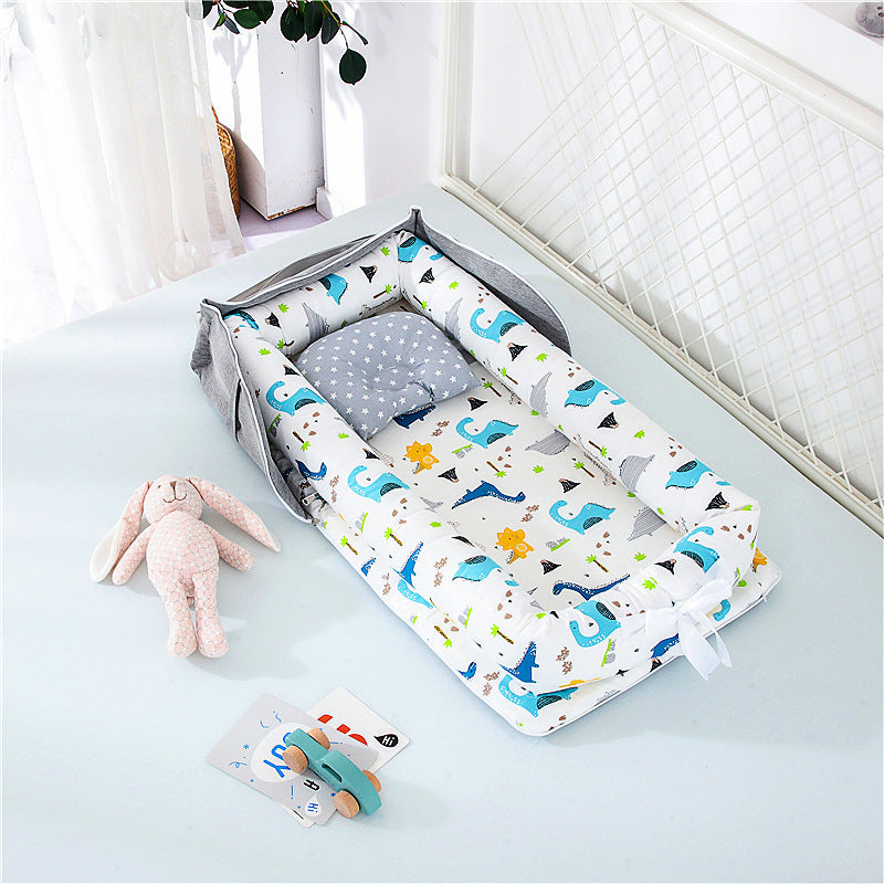 Oluuu. Praktisches Babybett – Faltbar und aus Baumwolle für Ihr Neugeborenes
