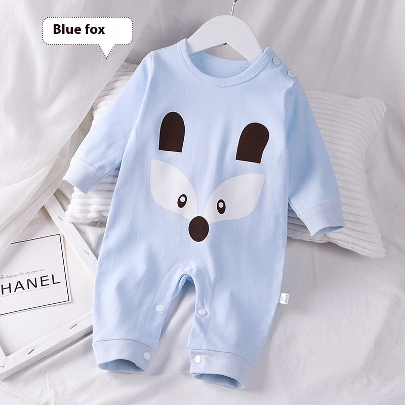 Oluuu. Herbstbekleidung – Baby Romper und Pyjama aus reinem Baumwollstoff