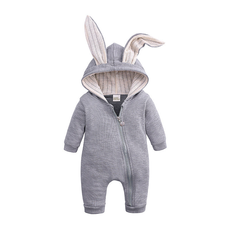 Oluuu. Baby Romper mit Hasenohren