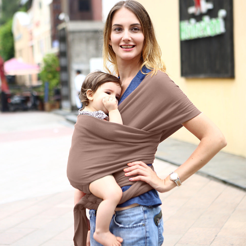 Oluuu. Baby Sling – Unifarbener Babytrage