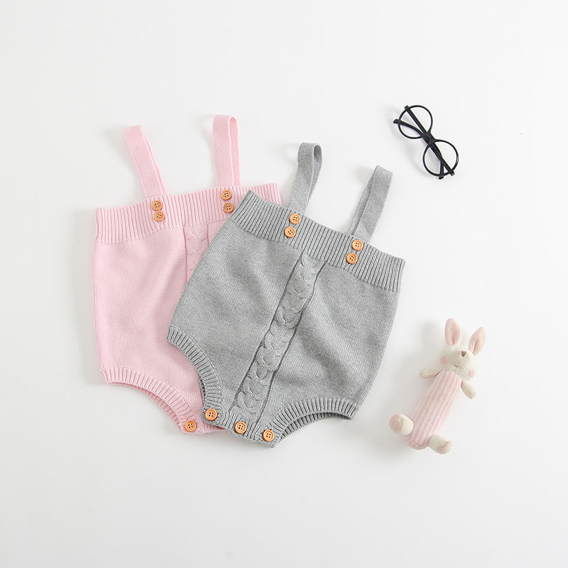 Oluuu. Strick-Baby-Overall