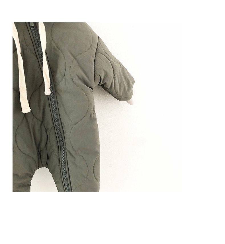 Oluuu. Baby Gepolsterter Stepp-Jumpsuit – Ausgehbekleidung