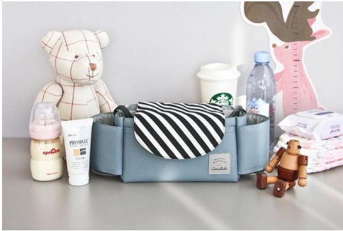 Oluuu. Multifunktionaler Baby-Kinderwagen-Organizer – Maternity Tasche & Becherhalter