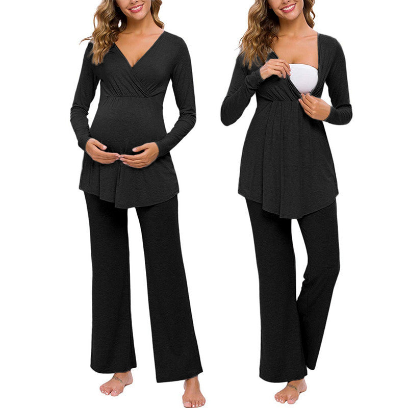 Oluuu. Nursing pajamas for pregnant women