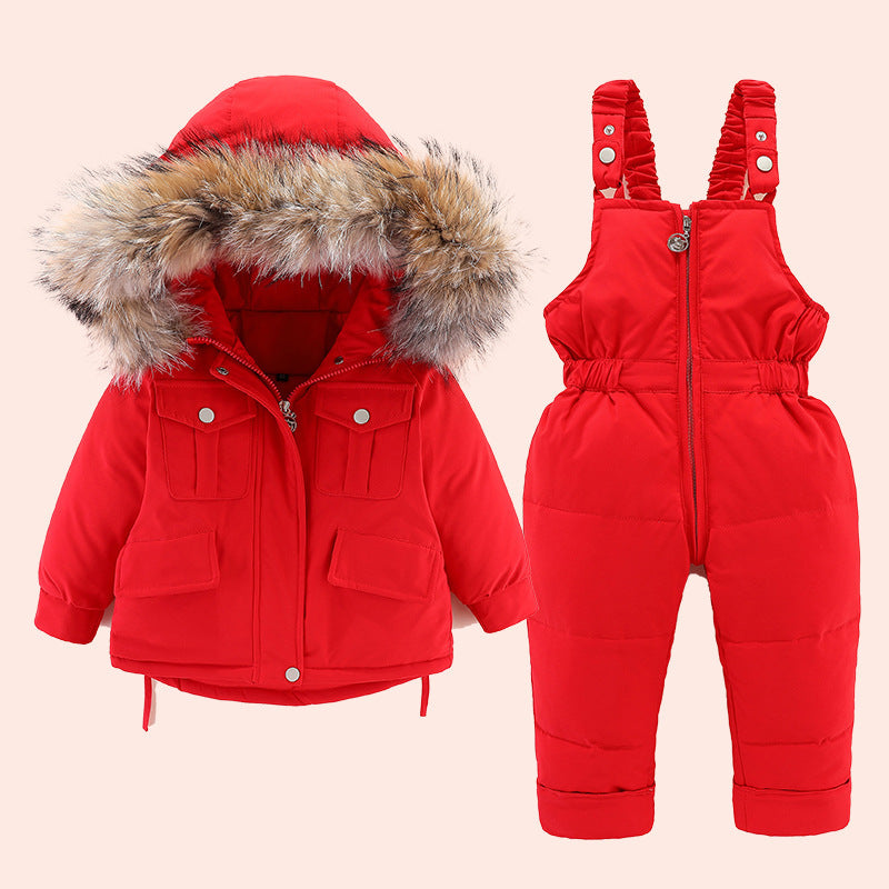 Oluuu. Baby Baumwoll-Set: Zweiteiliges Outfit für Jungen und Mädchen