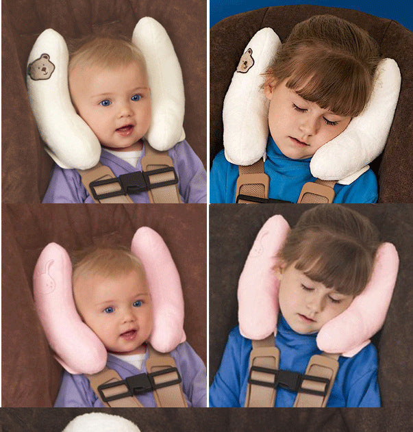 Oluuu. Babykopfform-Kissen – Bananenkissen für optimalen Kopf- und Nackenstütze