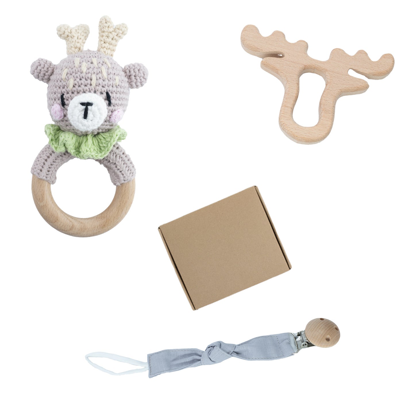 Oluuu. Baby Lernspielzeug & Beißringe Geschenkbox
