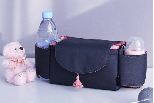 Oluuu. Multifunktionaler Baby-Kinderwagen-Organizer – Maternity Tasche & Becherhalter