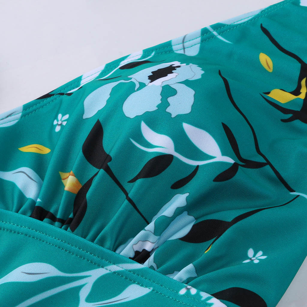 Oluuu. Plus-Size Schwimmbekleidung für Schwangere – Shorts-Schwimmanzug