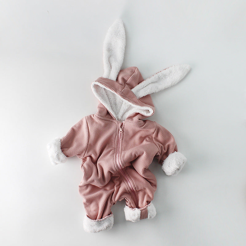 Oluuu. Plüsch-Baby-Overall – Langärmeliger Strampler für kuschelige Momente