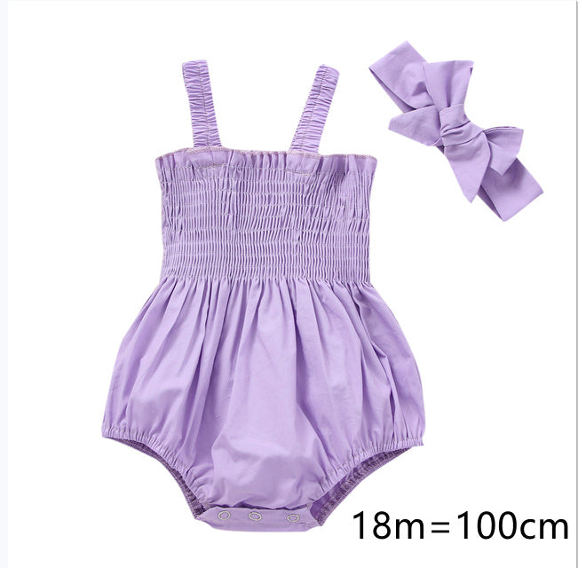 Oluuu. Baby Mädchen 2-teiliges Sommer-Outfit, ärmelloses Frill Top mit Shorts