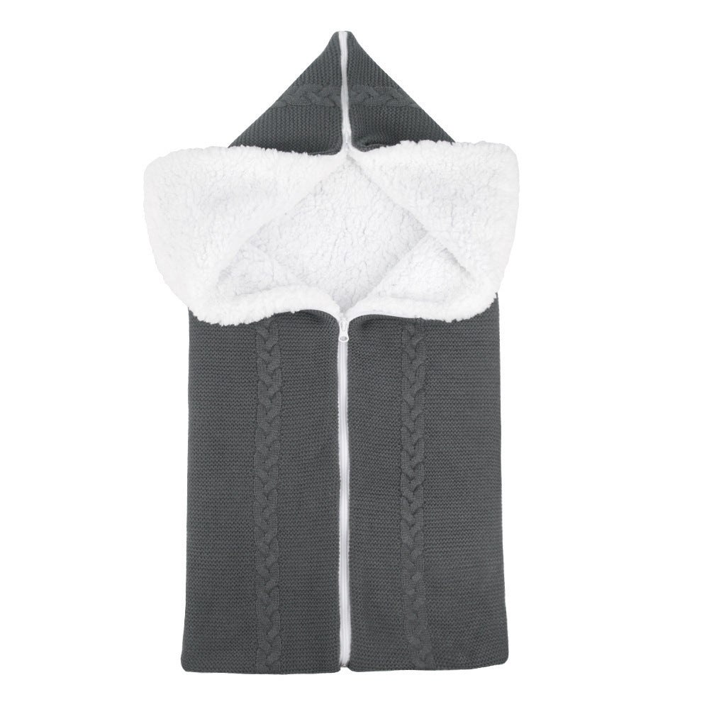 Oluuu. Baby Outdoor-Schlafsack für Kinderwagen – 2-in-1 Zip-Design, Decke und Schlafsack in einem