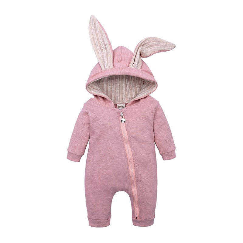 Oluuu. Baby Romper mit Hasenohren