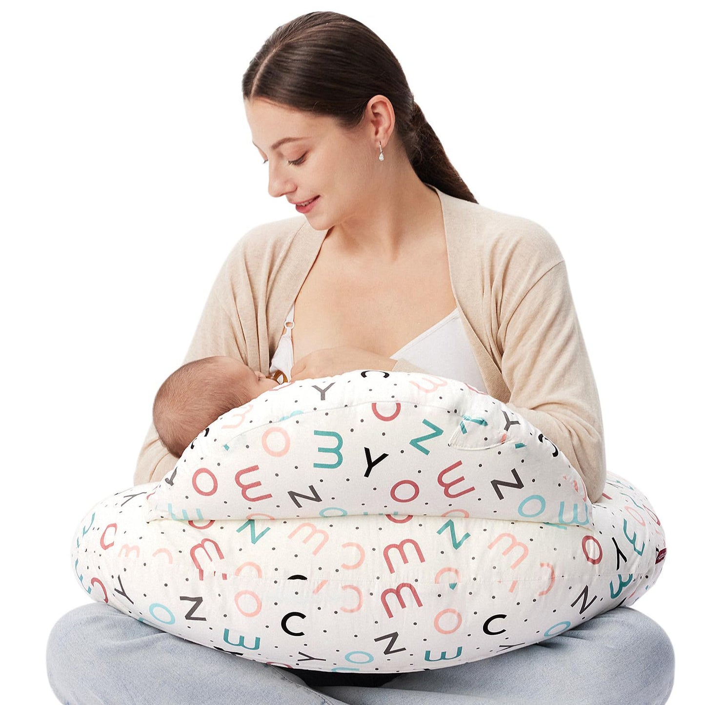 Oluuu. Multifunktionales Stillkissen für Babys – Abnehmbar und Vielseitig