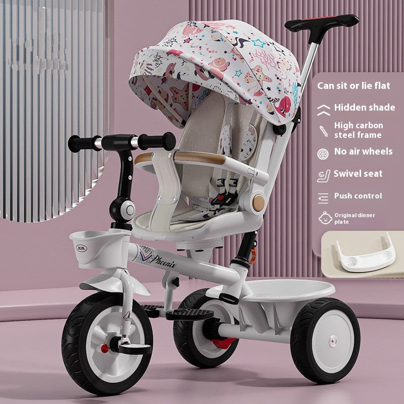 Oluuu. Leichtes Trike mit Pedalen – Kinderfahrzeug und Spielzeugwagen für Babys