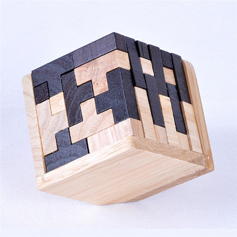 Oluuu. Kreatives 3D Puzzle – Luban Holzspielzeug, Interaktive Lernpuzzles für die frühe Bildung