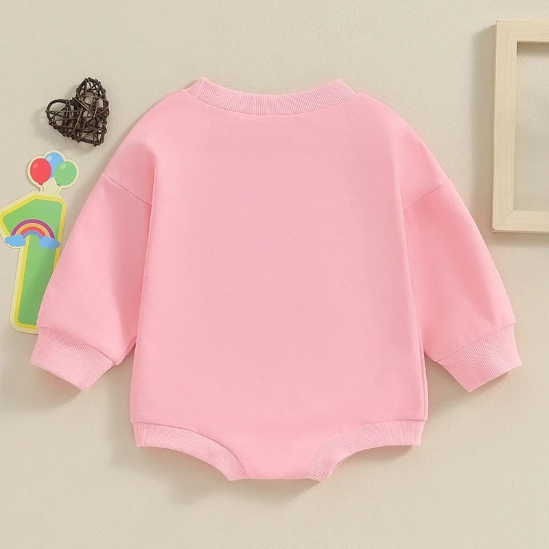 Oluuu. Baby Jumpsuit – Festlicher Romper mit Stickerei