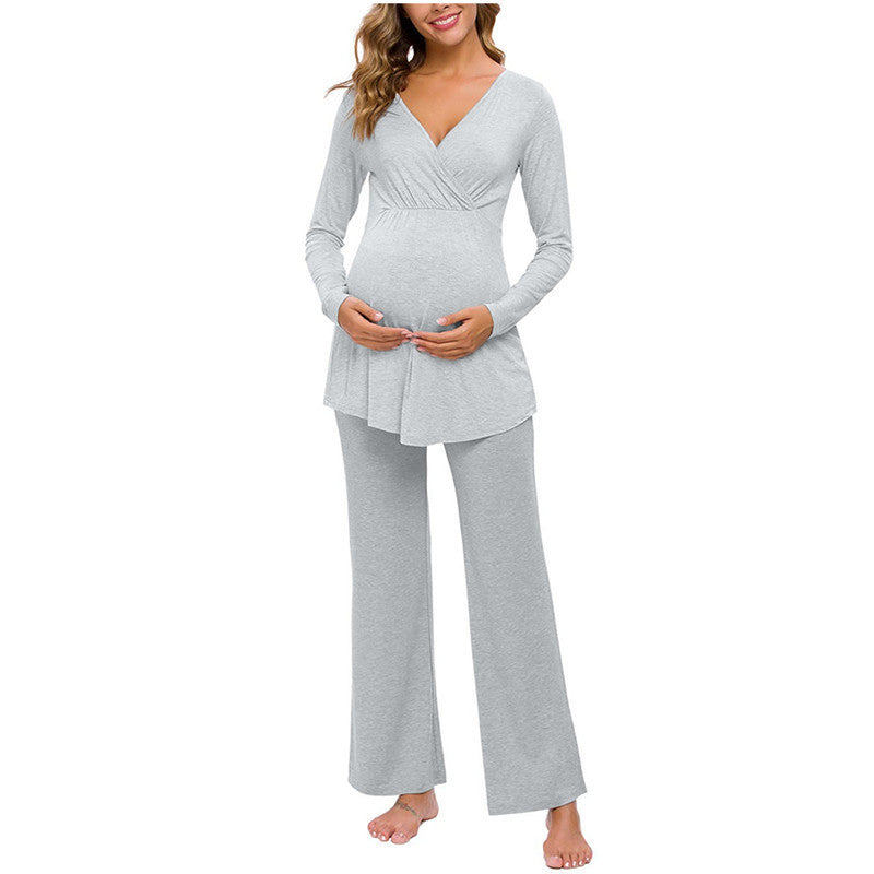 Oluuu. Nursing pajamas for pregnant women