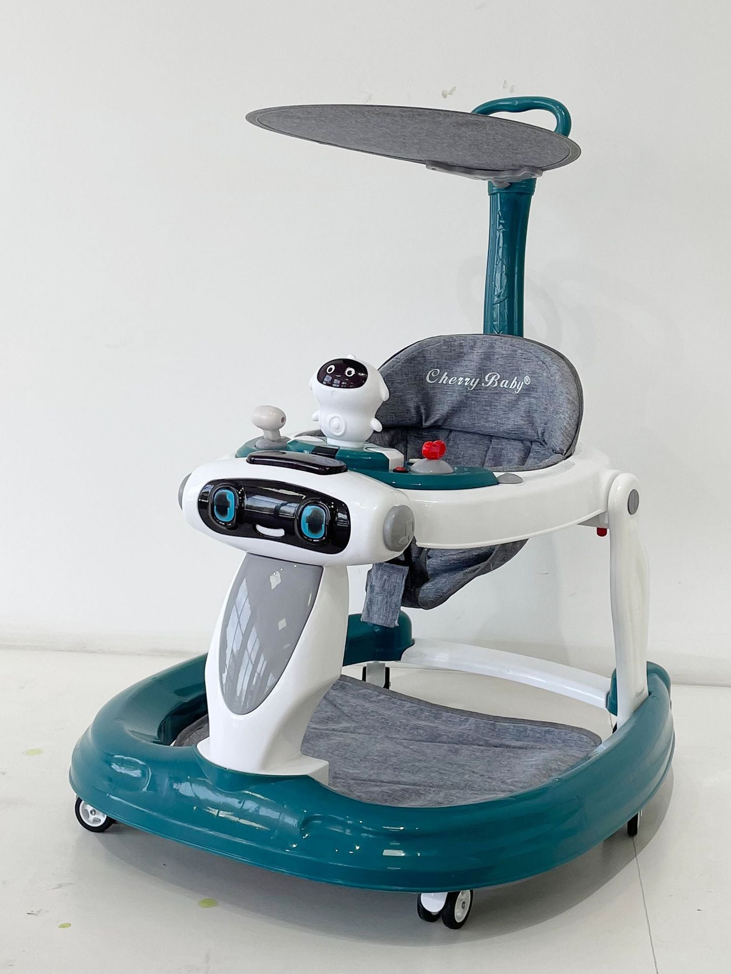 Oluuu. Baby Lauflernhilfe – Multifunktionale, Kipp-sichere Kindergehhilfe mit Anti-O-Bein-Funktion