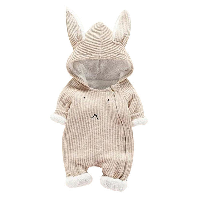 Oluuu. Neugeborenen Baby Jungen & Mädchen Cartoon Hoodie Romper mit Ohren