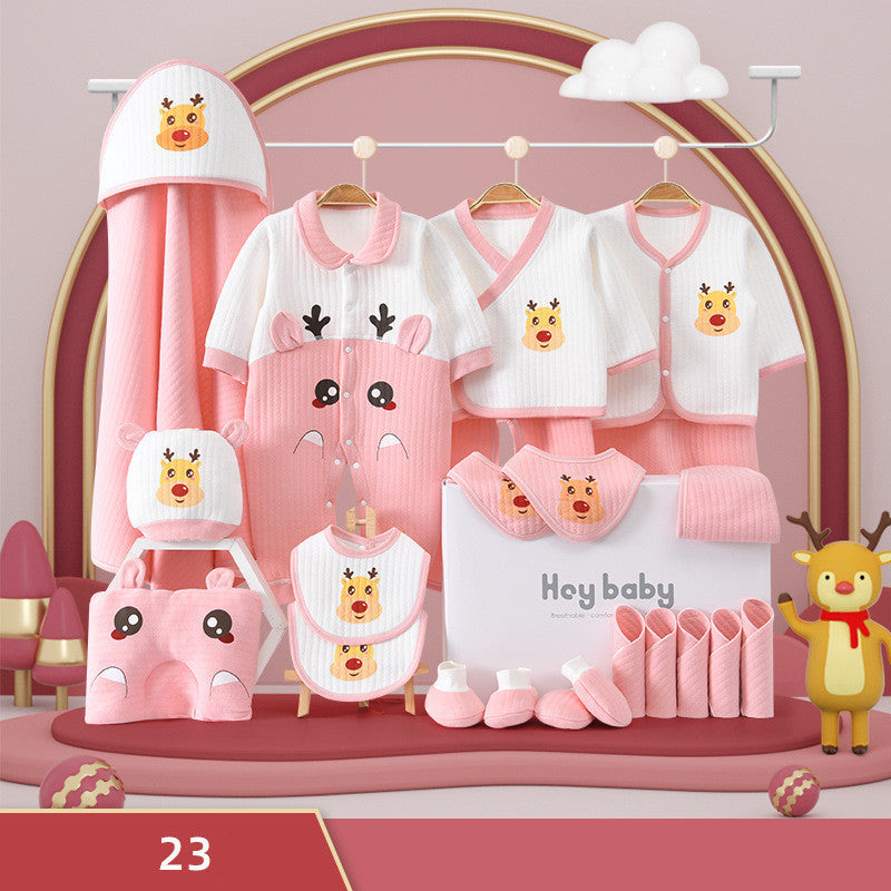 Oluuu. Baby Geschenkbox aus reiner Baumwolle – Perfektes Set für Neugeboren