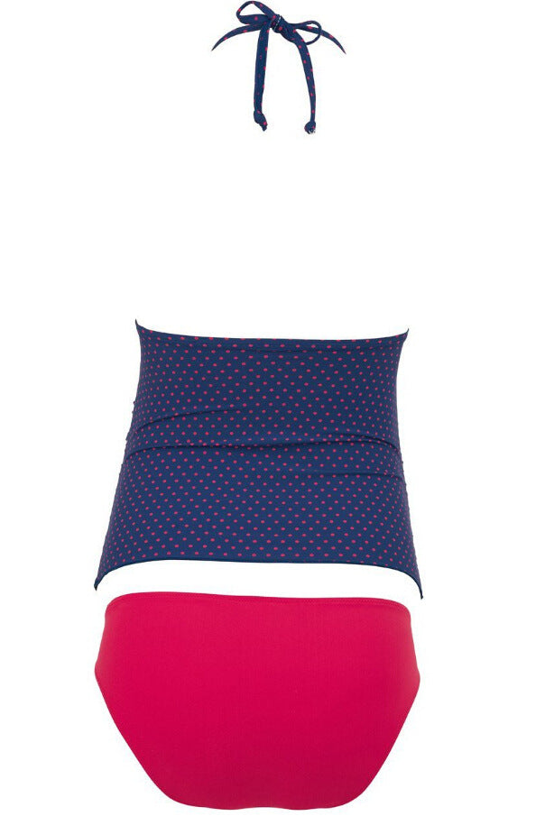 Oluuu. Schwangerschafts-Bikini mit Geteiltem Design
