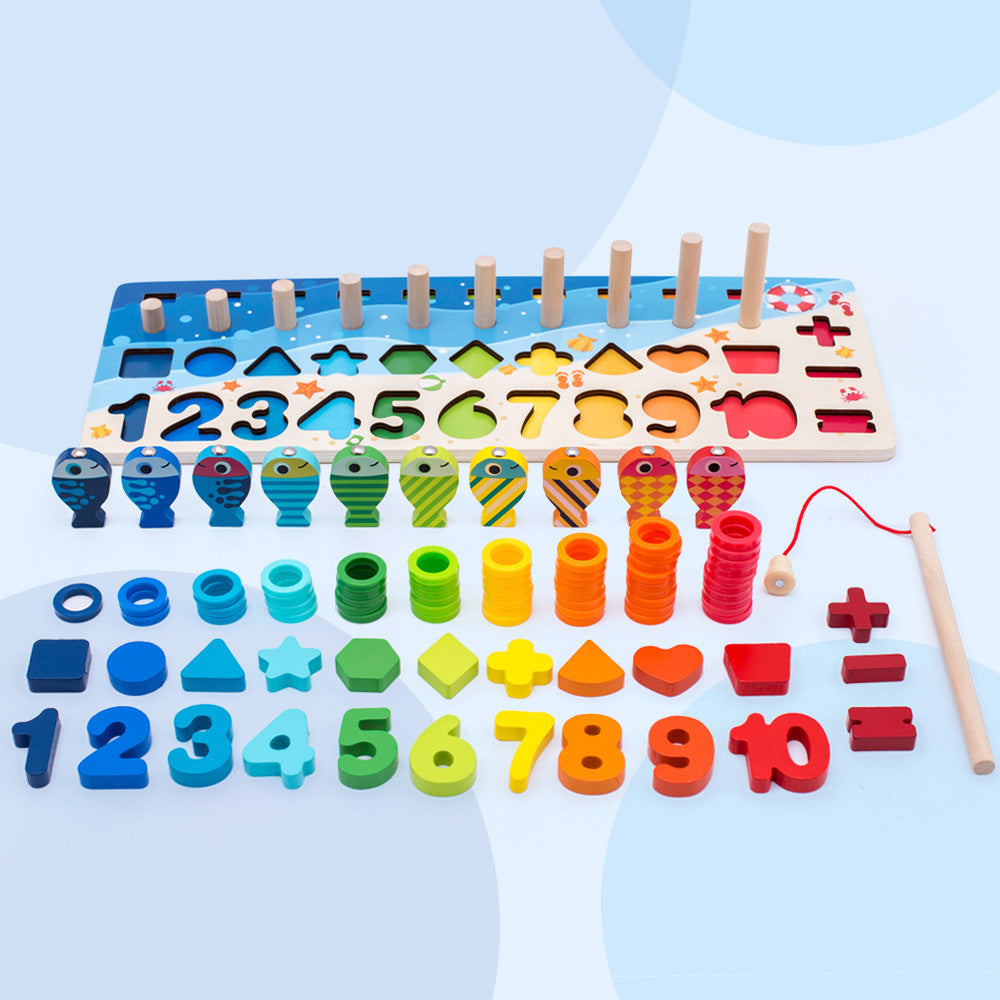 Oluuu. 3D Alphabet- und Zahlenpuzzle für Kinder – Buntes, geometrisches Lernspielzeug