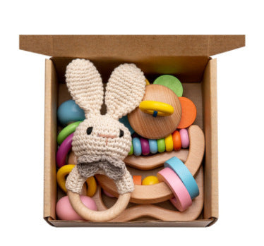 Oluuu. Baby Lernspielzeug & Beißringe Geschenkbox